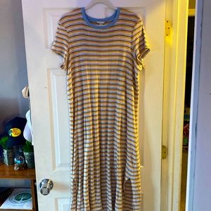 Long short sleeve dress